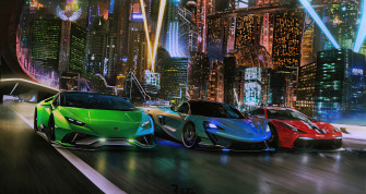 Mclaren Lambo Ferrari Super Car Showdown 4k HD Cars