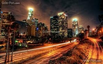 Los Angeles City Lightings Wallpaper HD
