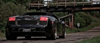 Lamborghini Gallardo Spyder Black Cars Wallpaper