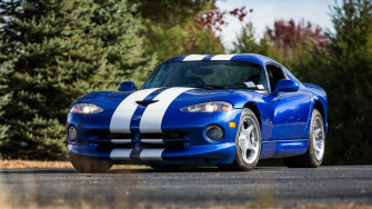 Dodge Viper Gts Coupe Cars Blue Wallpaper