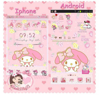 My Melody iPhone Wallpaper So Cute Right Both Of