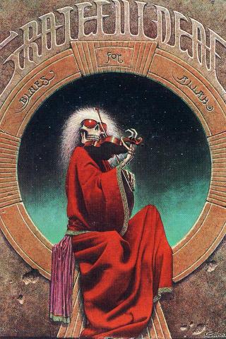 Apple Wallpaper Grateful Dead Blues For Allah iPhone4
