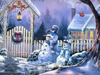 Photo And Wallpaper Christmas Snowman