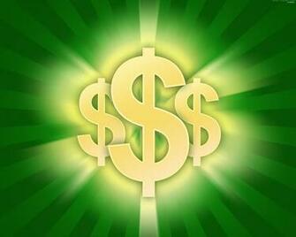 Casino Concept Gambling Background With A Dollar Symbols