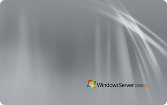 Windows Server R2 Wallpaper With Black Logo