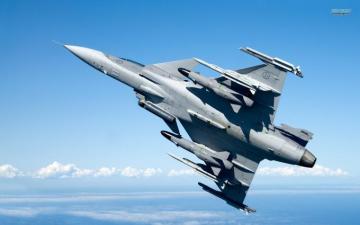 Saab Jas Gripen Swedish Air Force HD Wallpaper Desktop And