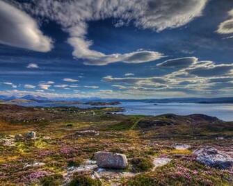 Loch Ewe Highlands Of Scotland Beautiful Wallpaper Bed