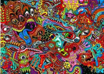 Psychedelic Computer Wallpaper Desktop Background Id