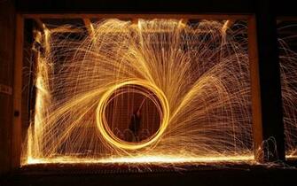 Light Painting Wallpaper