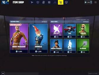 Fortnite Item Shop 23rd December New Grimbles Skin Cold