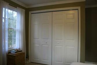 Wallpaper A Closet Door