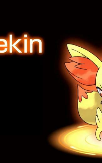Pokemon Background Fennekin Wallpaper