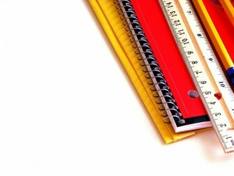 School Supplies Background