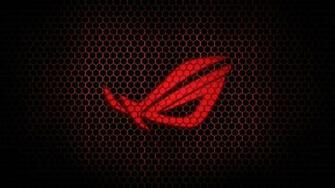 Red Asus Rog Hexagon Wallpaper Miscellaneous HD