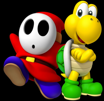 Koopa Troopa And Shy Guy By Legend Tony980