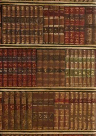 Raymond Waites Library Bookcase Wallpaper