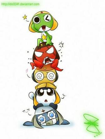 Poor Dororo And Omg Giroro Frog Wallpaper Art Cartoon