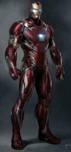 Iron Man Mark Xlvi By Phil Saunders Ironman C Mics