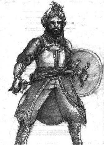 Sikh Warrior By Thelivingshadow