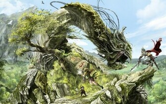 Description Ent Faerie Evil Treeman And The Faery Knights Wallpaper