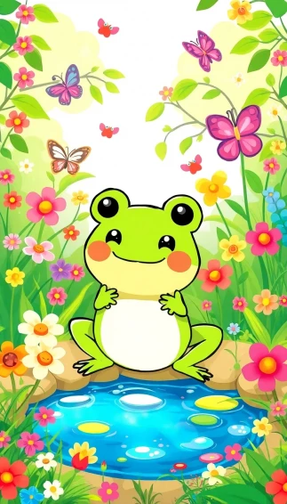 Keroppi Wallpaper