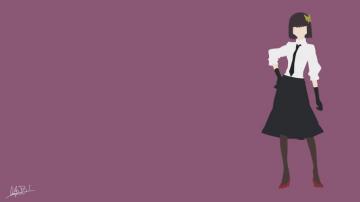 Akiko Yosano Bungou Stray Dog Minimalist By Nuralifsidoel