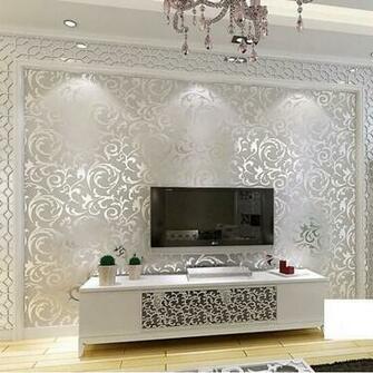 High End 10m Popular Wallpaper Victorian Design Luxury Embossed