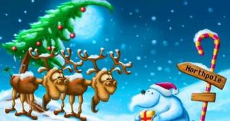 Northpole Christmas Wallpaper HD High Definition