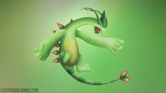 Pokemon Fusion Lugia Flygon Desktop Wallpaper By