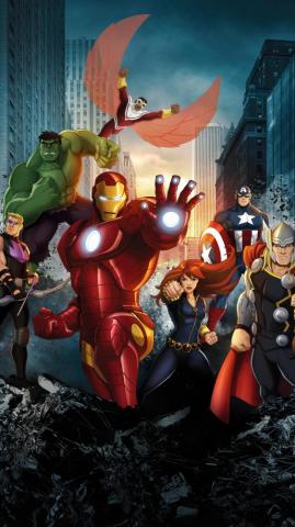 Animated Avengers Wallpaper On