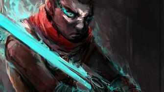HD Ekko League Of Legends Sword Wallpaper