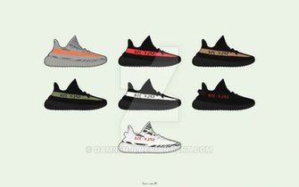 Yeezy Boost Cartoon Wallpaper Related Keywords