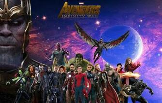 Wallpaper Captain America Hulk Avengers Infinity War