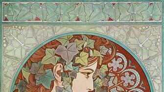Mucha Wallpaper