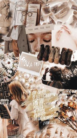 Aesthetic Collage Wallpaper Coffee