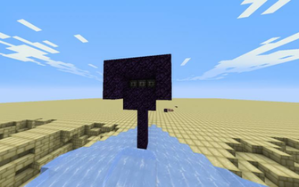 Minecraft Tnt Cannon Top HD Wallpaper