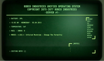 Fallout Terminal Rainmeter Skin By Orangeorangy