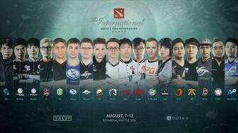 Ti7 Players Wallpaper Dota2