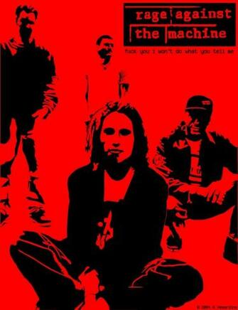 Rage Against The Machine By Funkydoodycool