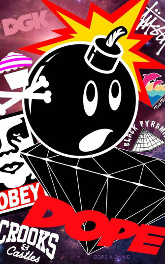 Adam Bomb Dope iPhone Wallpaper