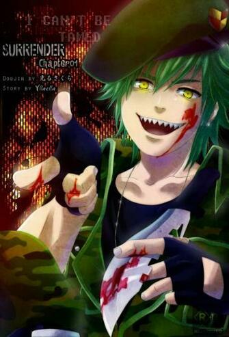 Hikarra Happy Tree Friends Flippy Text Adult Only Military Hat
