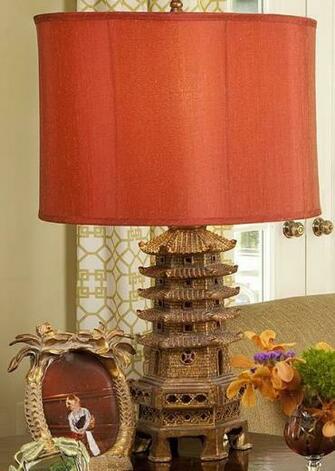 Chinoiserie Chic Touches Of Orange