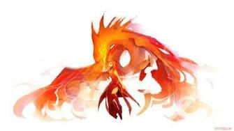 Lina The Slayer Phoenix Kiss Dota Wallpaper