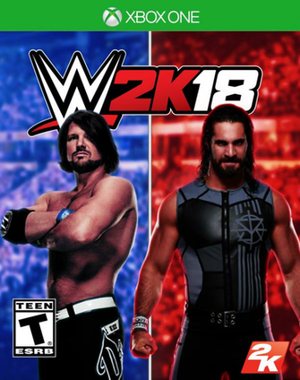 Wwe 2k18 Custom Cover By Artiicus
