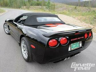Chevy Corvette Convertible Rear Photo