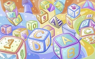Alphabet Wallpaper For Kids
