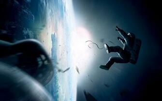 Sun Astronaut Gravity Planet Earth Wallpaper Background