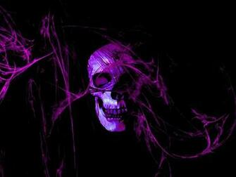 Ing Gallery For Purple Skull Wallpaper