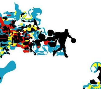 Wallpaper Background Picture Sports Basketball Colorful Player