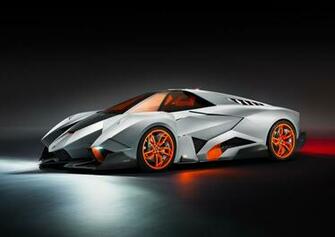 Lamborghini Egoista HD Wallpaper 1080p With Orange Tint Glasses